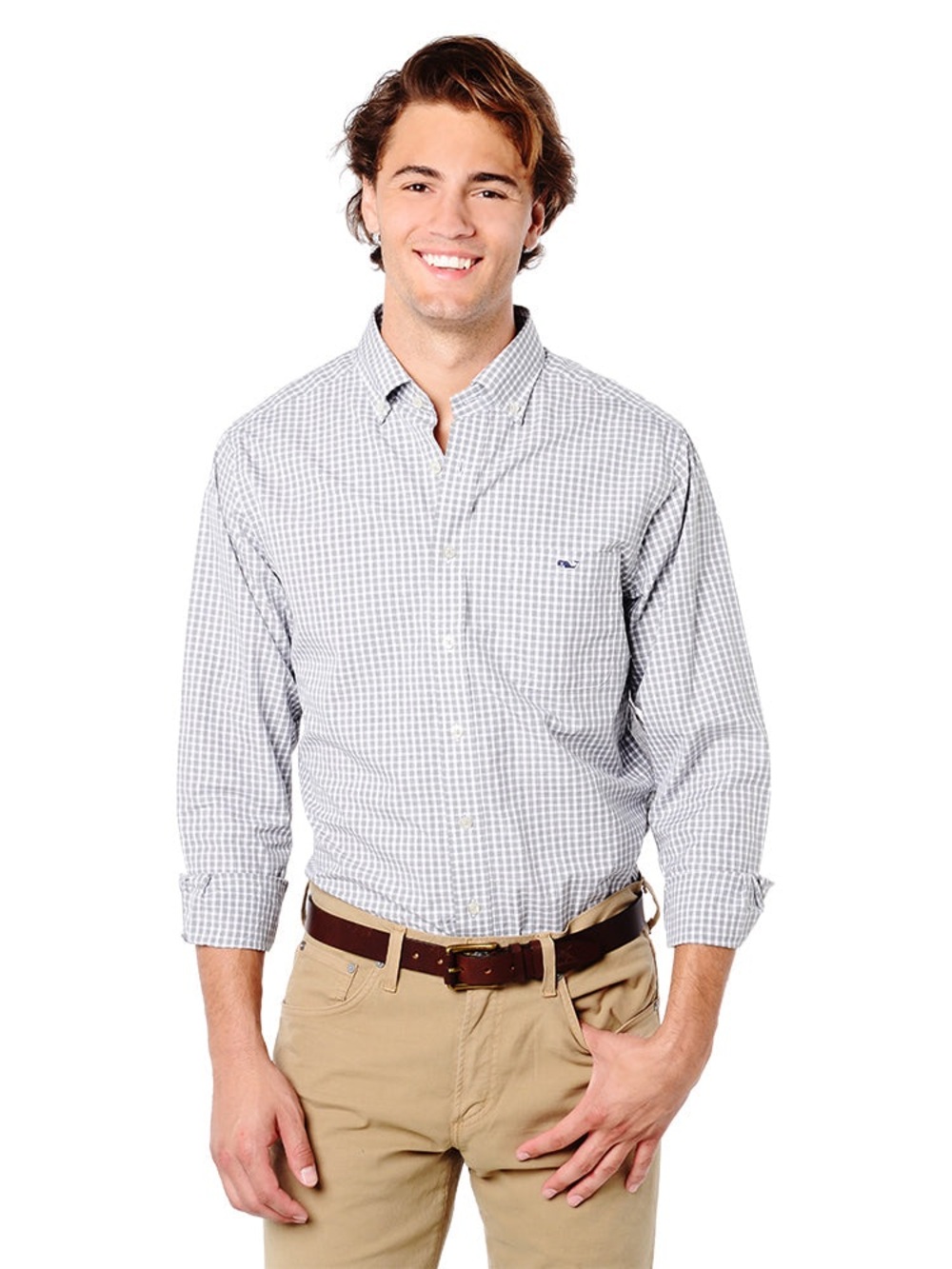 EXCELLENT CONDITION! Men’s sz S VINEYARD VINES Classic Whale button down shirt!